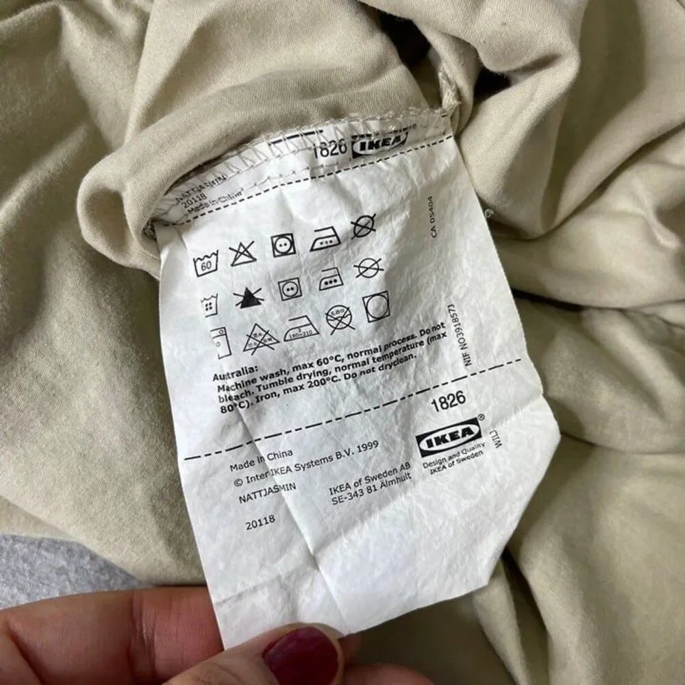 IKEA Nattjasmin Standard Pillow Case Cover